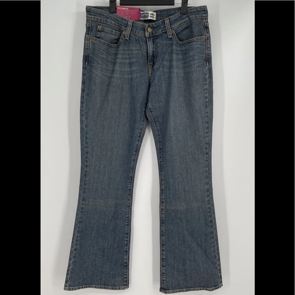 NWT LEVI STRAUSS SIGNATURE MID RISE BOOT CUT SIZE 12 MISSES - Picture 1 of 4